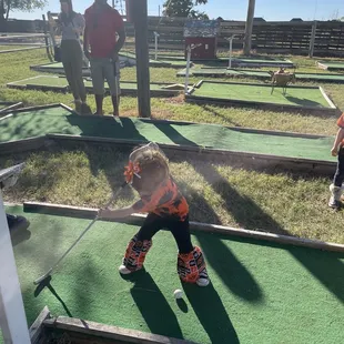 Mini golf!