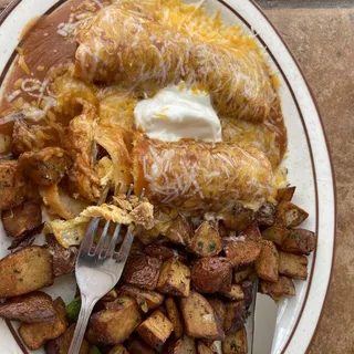 Carnitas Enchiladas