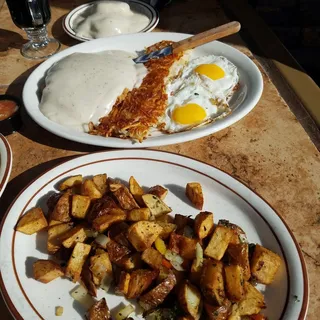 Chicken Fried Steak & Eggs