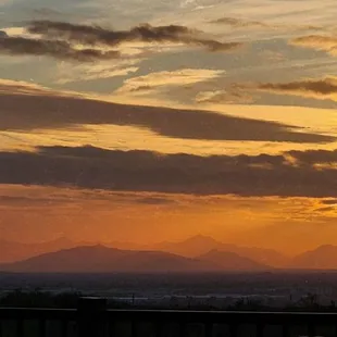 Best view EVER from our table!!