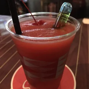 Frozen Rumrunner with extra Grand Marnier