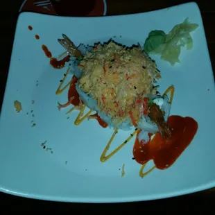 Volcano sushi! Sooooo delicious