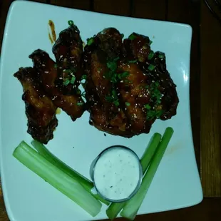 Asian bbq wings....i think they are my favorite...so juicy and tender