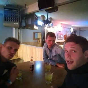 Arriving at the bar,looks nice.