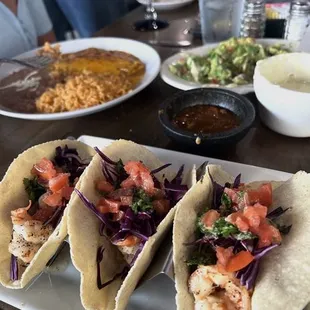 Shrimp tacos