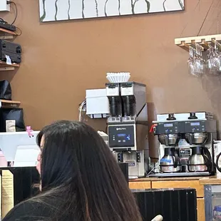 The coffee Station.