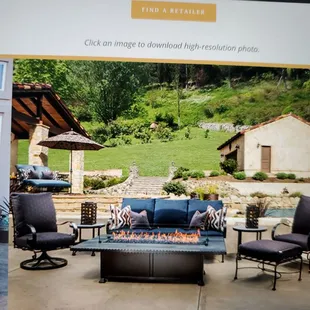 Furniture the patio sells