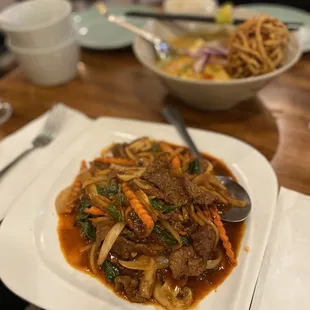 Pad Ped with beef