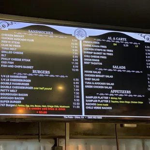 Salads too