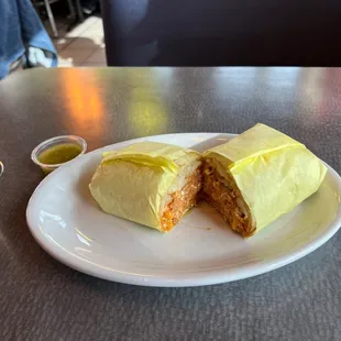 Chorizo burrito