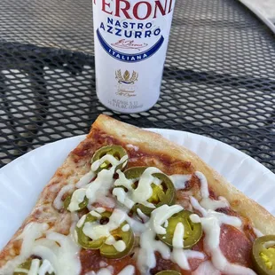 pepperoni and jalapeno