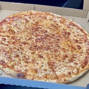 Whole 20" cheese pizza