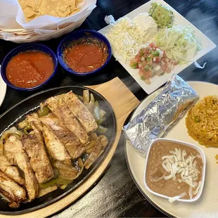 Chicken fajitas for 1 (enough for 2)