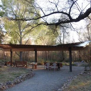 A new viewing pavilion was completed in December 2017.