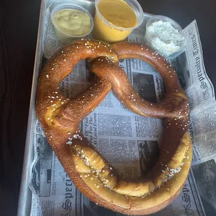 Patriot pretzel - Yummo!