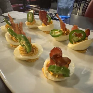 Smoked Deviled Eggs