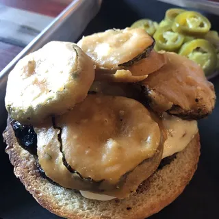 Fried Pickle Burger