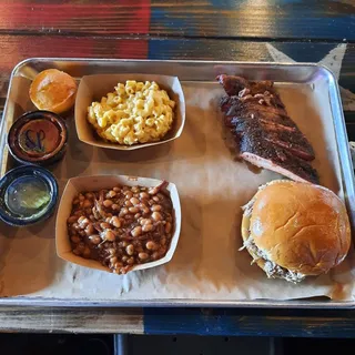 Pulled Pork Sandwich.