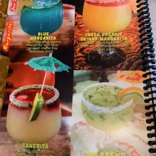 Drinks and Dessert menu as of 8/26/22