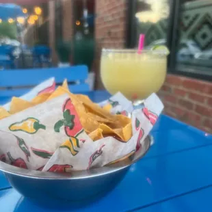 The best margarita and chips in Mechanicsville