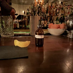 Prepping my drink