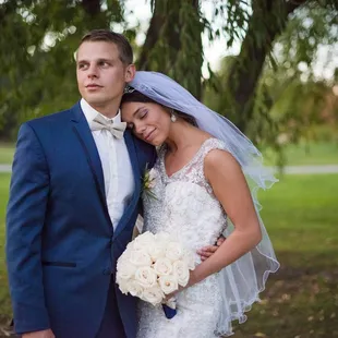 Post ceremony photo op during sunset! B+EPoljakov