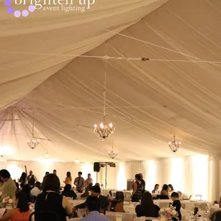 The Pavilion at Haggin Oaks Wedding Uplighting | Brighten Up Event Lighting
