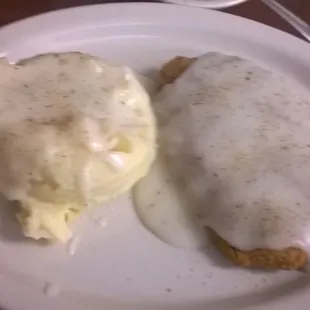 Country Fried Steak dinner