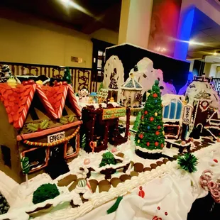 "Gingerbread village"
