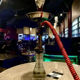 a hook on a table