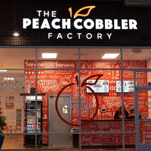 the front of the store