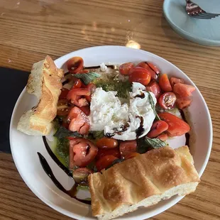 Burrata and Tomato