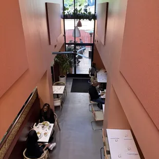 Back seating area and outdoor patio