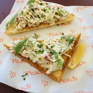 Lobster Toast