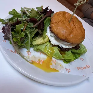 Smashed Pork Burger