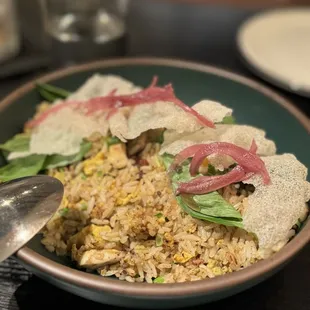 Pork belly fried rice