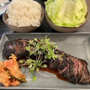 Steak ssam