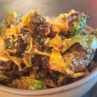 Sichuan Peach Glazed Brussels