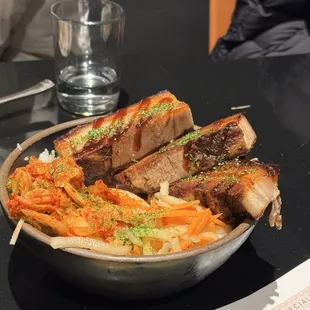 pork belly bowl