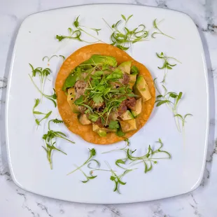 Tuna Tostada