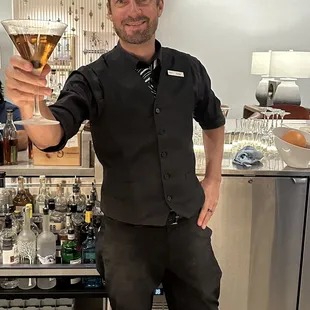 Greg, the Peak bartender