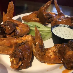 Half dozen Buffalo wings