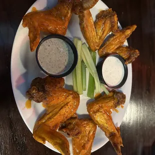 Half dozen Buffalo Wings   Half Dozen