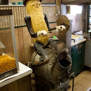 The original roaster built some time in the 1930's, still in use today.