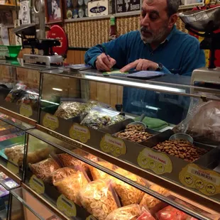 Shop owner. So nice.