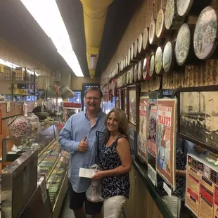 The Peanut Shop is worth the visit.  Great people!