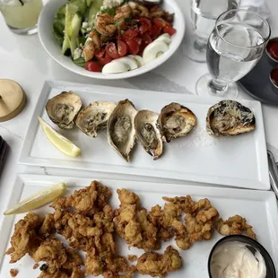 oysters, food, mussels, shellfish, oysters and mussels