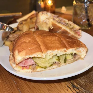 Cuban Pork Confit -Cuban sandwich