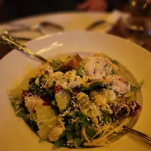 Seafood salad ,fresh and tasty