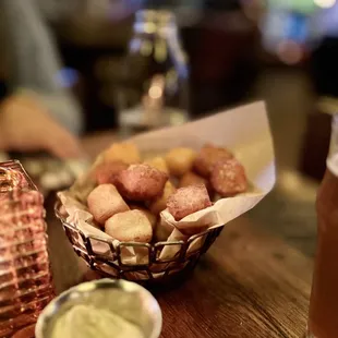 food, dough desserts, donuts